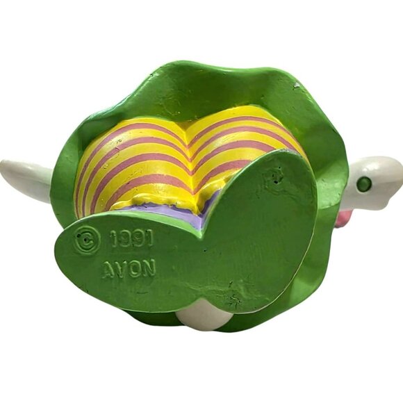 3 Vintage Avon Easter Ornaments Bunny Chick Egg Lamb Spring Figurines Decor 1991 - Picture 7 of 10